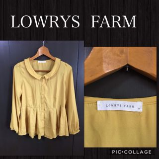 ローリーズファーム(LOWRYS FARM)のLOWRYS FARM 長袖チュニック  M 販売価格\4095込 美品(シャツ/ブラウス(長袖/七分))