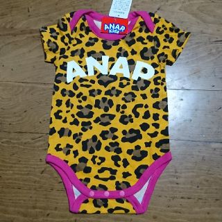 アナップキッズ(ANAP Kids)の★ANAPkids★肌着ロンパース☆70㌢新品タグ付き(ロンパース)