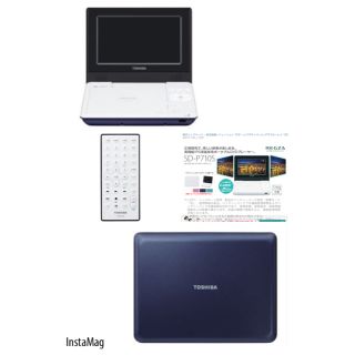 トウシバ(東芝)の《10/6までの出品》未使用★TOSHIBAポータブルDVDプレーヤー(ポータブルプレーヤー)