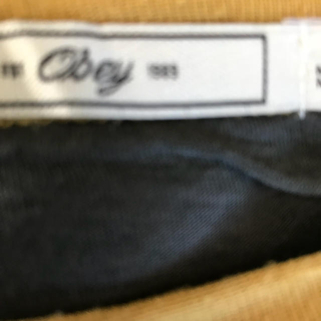 OBEY(オベイ)のUSA古着 7分Tシャツ【S】オベイ メンズのトップス(Tシャツ/カットソー(七分/長袖))の商品写真