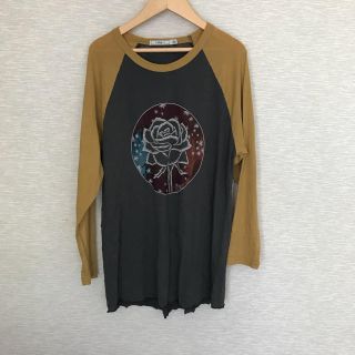 オベイ(OBEY)のUSA古着 7分Tシャツ【S】オベイ(Tシャツ/カットソー(七分/長袖))