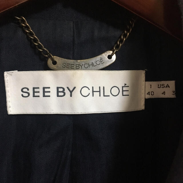 SEE BY CHLOE(シーバイクロエ)のSEE BY CHLOEチェスターコート レディースのジャケット/アウター(チェスターコート)の商品写真