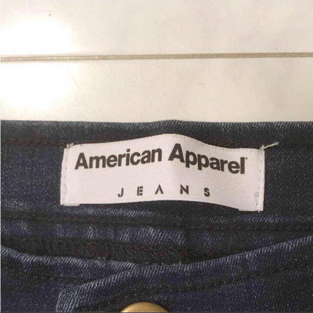 American Apparel(アメリカンアパレル)の早い者勝ちです。アメリカンアパレル♡ハイウエストスキニーXS レディースのパンツ(デニム/ジーンズ)の商品写真