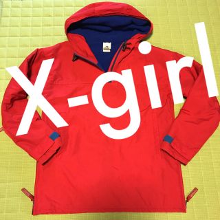 エックスガール(X-girl)のエックスガール 裏ボア プルオーバー コート パーカー (ブルゾン)