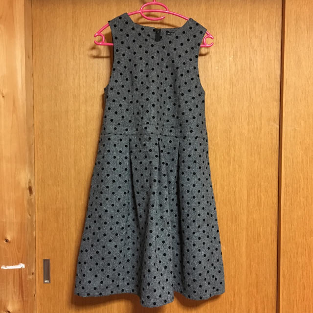 Dot&Stripes CHILDWOMAN(ドットアンドストライプスチャイルドウーマン)のツイードフロッキーワンピース♪ レディースのワンピース(ひざ丈ワンピース)の商品写真