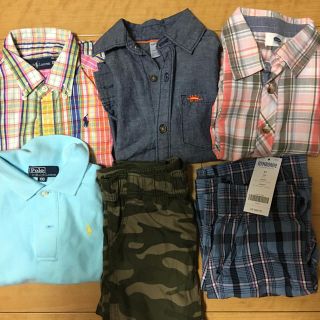 ポロラルフローレン(POLO RALPH LAUREN)のカーターズジンボリーラルフローレン6点セット新品タグ付き 3T4T100110(その他)