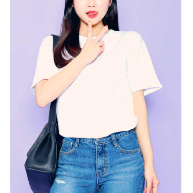 HOTPING(ホッピン)の# 値下OK # 韓国 # オルチャン # HOTPING エブリデイTシャツ レディースのトップス(Tシャツ(半袖/袖なし))の商品写真