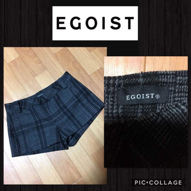 EGOIST(エゴイスト)のセール　EGOIST エゴイスト ショートパンツ ウール混 価格¥6200+税 レディースのパンツ(ショートパンツ)の商品写真