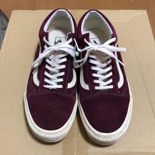 ヴァンズ(VANS)のこぶし専用 vans old school バンズ  Purple 紫(スニーカー)