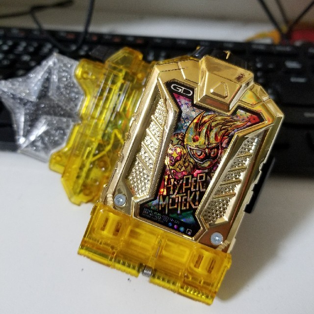 BANDAI(バンダイ)のDX ハイパームテキ ガシャット エンタメ/ホビーのフィギュア(特撮)の商品写真