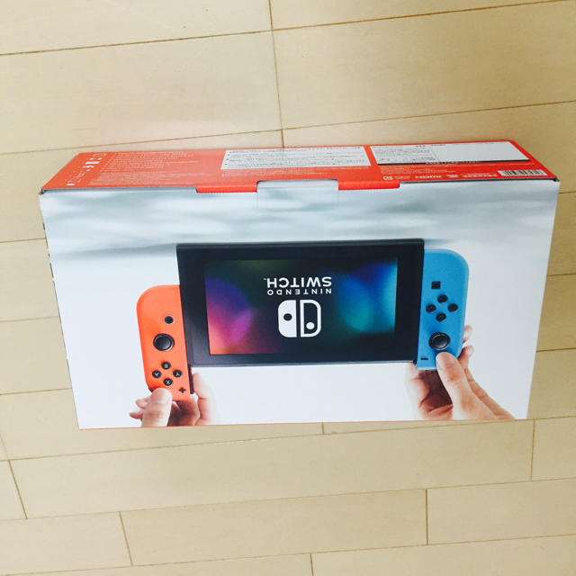 Nintendo Switch(ニンテンドースイッチ)の新品 ニンテンドースイッチ ネオン エンタメ/ホビーのゲームソフト/ゲーム機本体(家庭用ゲーム機本体)の商品写真