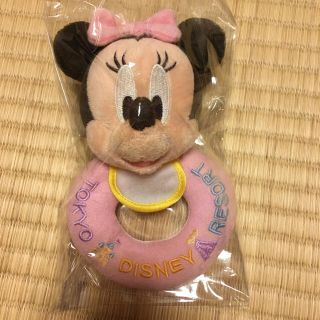 ディズニー(Disney)のミニー  ラトル（がらがら）(がらがら/ラトル)