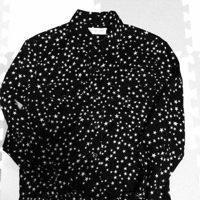 サンローランパリ スターシャツ 黒白 17ss 正規 三代目jsb登坂 | フリマアプリ ラクマ