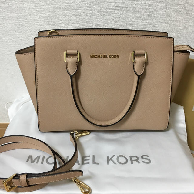 Michael Kors - マイケルコース セルマ ピンクベージュの通販 by anan★'s shop｜マイケルコースならラクマ