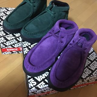 ヴァンズ(VANS)の27 or 27.5 vans carver 2  グリーン ブラック パープル(スニーカー)