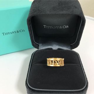 ティファニー(Tiffany & Co.)のTIFFANY 18K アトラス オープン リング 7号(リング(指輪))