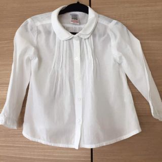 ザラキッズ(ZARA KIDS)のmamo様 ZARA baby 白シャツ(シャツ/カットソー)