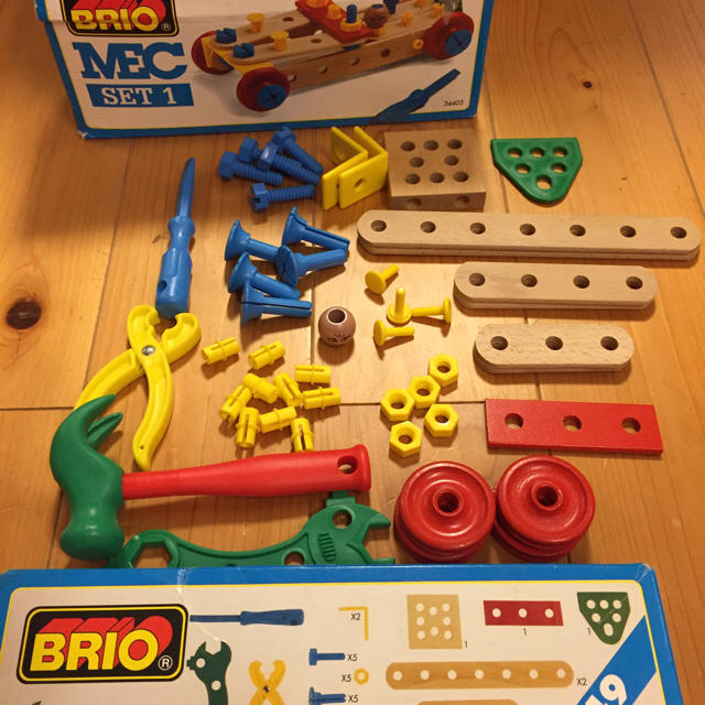 BRIO set1 組み立て工具 キッズ/ベビー/マタニティのおもちゃ(知育玩具)の商品写真