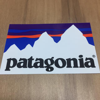 パタゴニア(patagonia)のパタゴニア patagonia ステッカー white(登山用品)