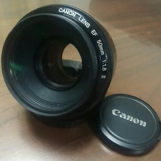 キヤノン(Canon)の単焦点レンズ　キヤノン　EF 50mm F1.8Ⅱ(レンズ(単焦点))