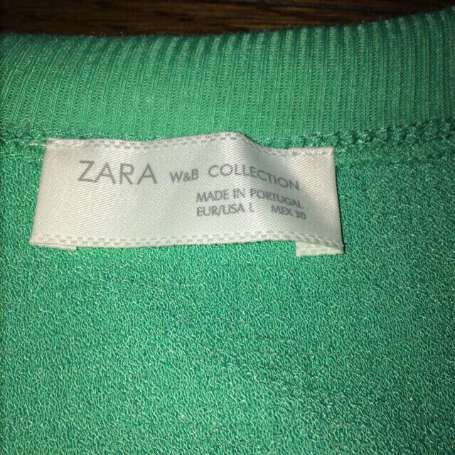 ZARA(ザラ)のZARAノースリーブ レディースのトップス(Tシャツ(半袖/袖なし))の商品写真