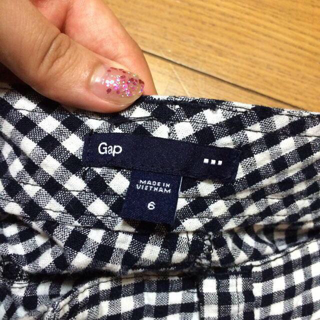 GAP(ギャップ)のGAP♥︎ギンガムチェックパンツ レディースのパンツ(ショートパンツ)の商品写真