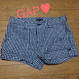 ギャップ(GAP)のGAP♥︎ギンガムチェックパンツ(ショートパンツ)