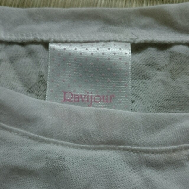 Ravijour(ラヴィジュール)のravijour透け星Tシャツ レディースのトップス(Tシャツ(半袖/袖なし))の商品写真