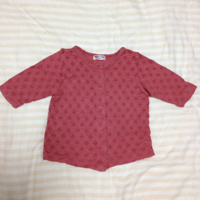 Branshes(ブランシェス)のBRANSHES カーディガン キッズ/ベビー/マタニティのキッズ服女の子用(90cm~)(その他)の商品写真