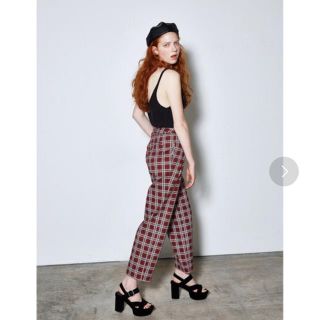 マウジー(moussy)のセール中 moussy/VINTAGE PLAID REMAKE PANTS(その他)