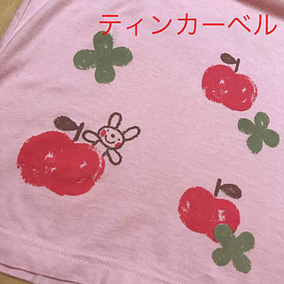ティンカーベル(TINKERBELL)の美品★ティンカーベル TINKERBELL 150 女の子 ピンク Tシャツ(Tシャツ/カットソー)