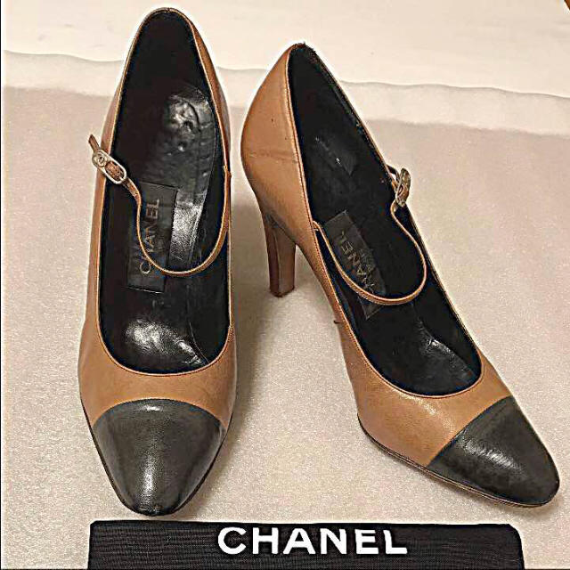 CHANEL /シャネル/ストラップ/パンプス/6 - ハイヒール/パンプス
