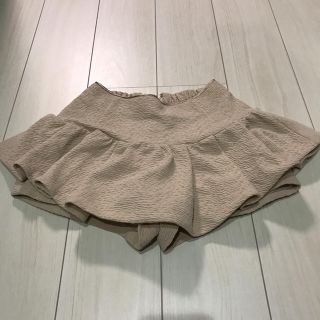 スナイデル(SNIDEL)のsnidel パンツスカート ピンクベージュ F(ショートパンツ)