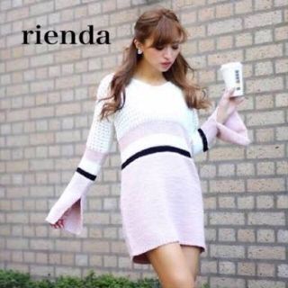 リエンダ(rienda)のリエンダ♡ニットワンピ(ミニワンピース)