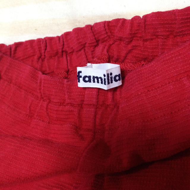 familiar(ファミリア)のfamiliarハーフパンツおまけ付き♡ キッズ/ベビー/マタニティのキッズ服女の子用(90cm~)(その他)の商品写真