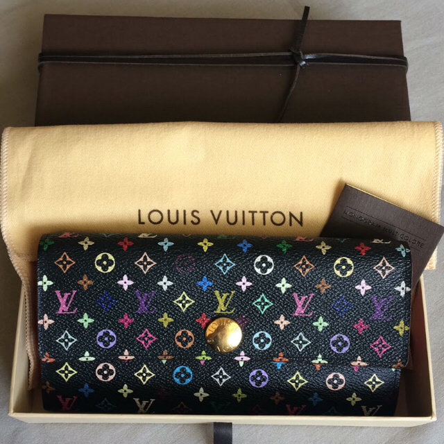 廃盤 LOUIS VUITTON ポルトフォイユ・サラ マルチカラー モノグラム