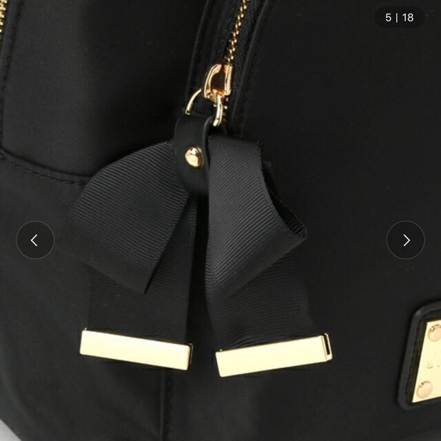 JILL by JILLSTUART(ジルバイジルスチュアート)のジルバイジルスチュアート♡大人気バックパック(black) レディースのバッグ(リュック/バックパック)の商品写真