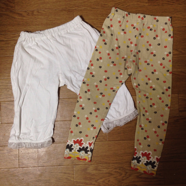 3can4on(サンカンシオン)のレギンス4枚セット 110 キッズ/ベビー/マタニティのキッズ服女の子用(90cm~)(パンツ/スパッツ)の商品写真