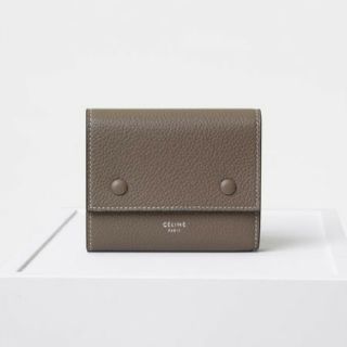 セリーヌ(celine)のa5様専用です☆新品 CELINE セリーヌ 三つ折財布 グレー＆イエロー(財布)