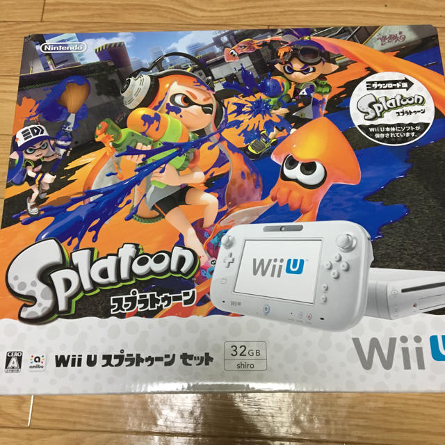Wii U - スプラトゥーンセット + マリオカート8の通販 by y.rs shop ...