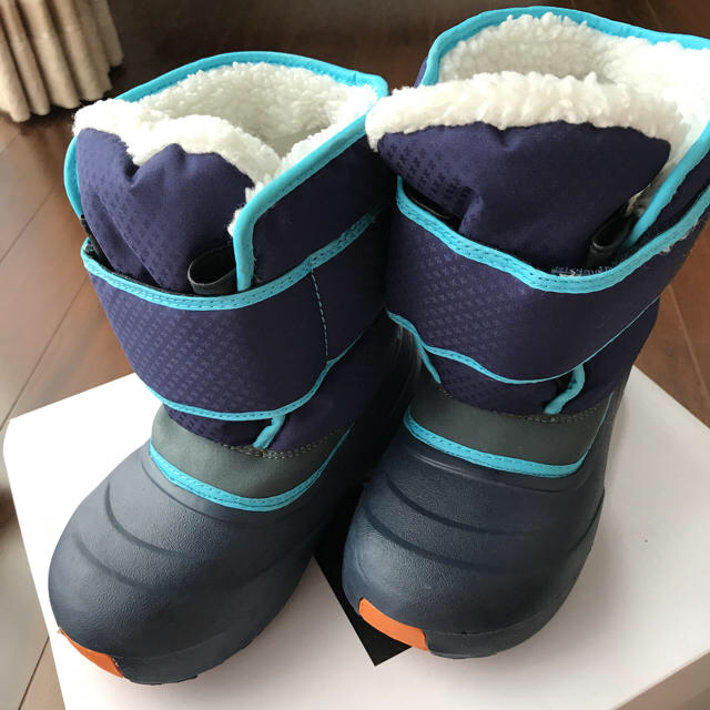 Phenix スノーブーツ 18センチ ブルー キッズ/ベビー/マタニティのキッズ靴/シューズ(15cm~)(ブーツ)の商品写真