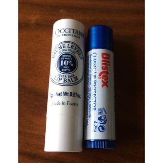 ロクシタン(L'OCCITANE)のロクシタン ＋blistex+アディダス（コーセー）リップ■使用/送料込(リップグロス)