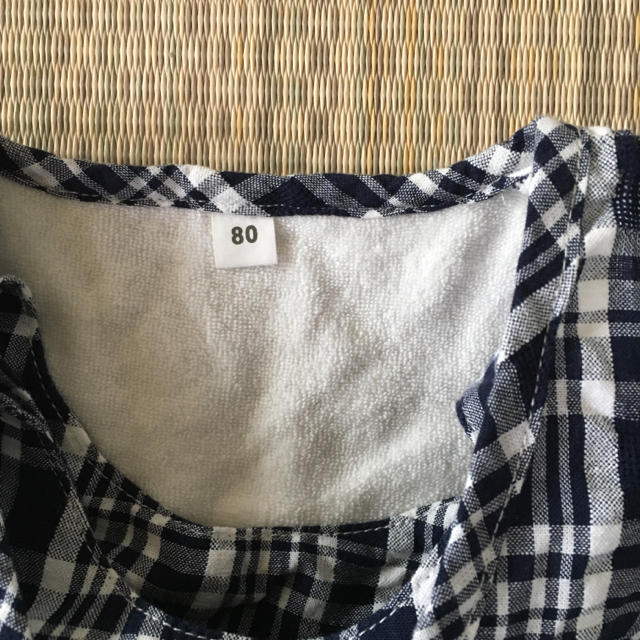 MUJI (無印良品)(ムジルシリョウヒン)の無印 ベビー甚平 キッズ/ベビー/マタニティのベビー服(~85cm)(甚平/浴衣)の商品写真