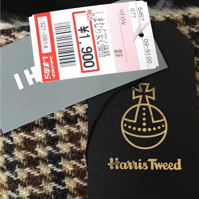 Harris Tweed(ハリスツイード)のネックウォーマー ハリスツイード3 レディースのファッション小物(ネックウォーマー)の商品写真
