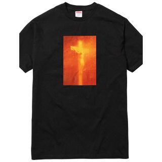 シュプリーム(Supreme)の 黒Sサイズ 送料込み  Piss Christ Tee (Tシャツ(半袖/袖なし))