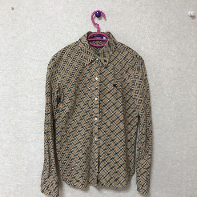 BURBERRY BLUE LABEL(バーバリーブルーレーベル)のBurberry ブルーレーベルシャツ サイズ40 レディースのトップス(シャツ/ブラウス(長袖/七分))の商品写真