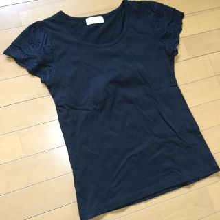 ダブルクローゼット(w closet)の【美品】ダブルクローゼット♡フリルTシャツ(Tシャツ(半袖/袖なし))