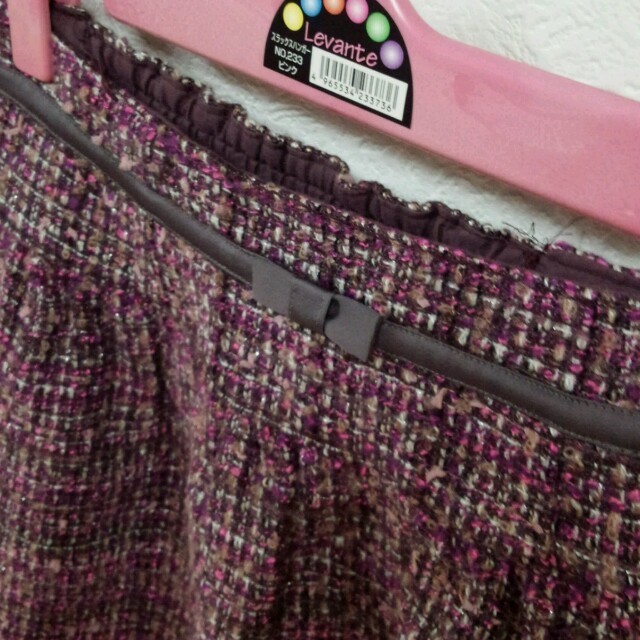 L'EST ROSE(レストローズ)のレストローズ♪ツイードスカート レディースのスカート(ひざ丈スカート)の商品写真