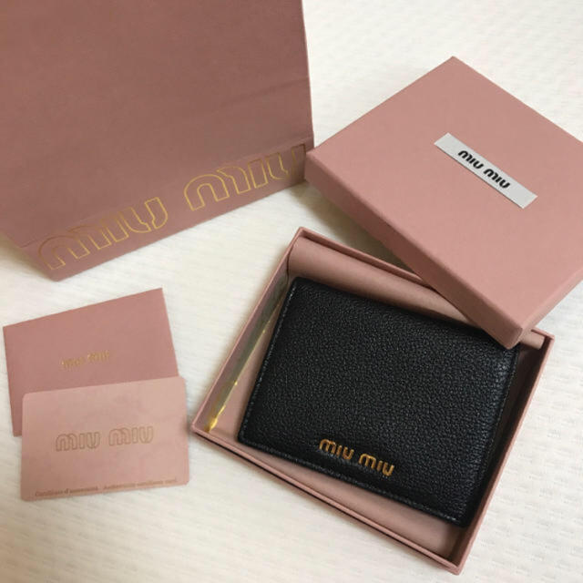 miumiu 正規品 二つ折り財布 ♡