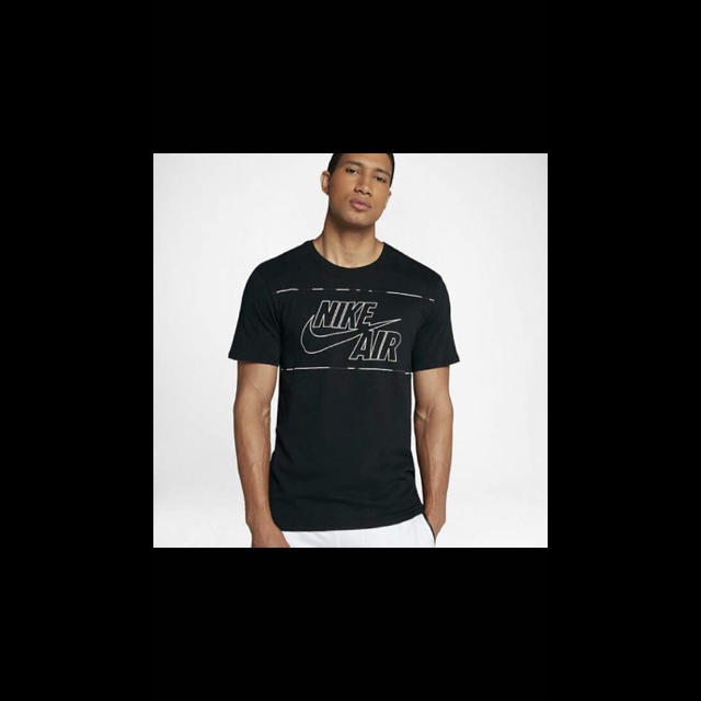 NIKE(ナイキ)のナイキ NIKE ロゴ Air Tシャツ 黒 ブラック L メンズのトップス(Tシャツ/カットソー(半袖/袖なし))の商品写真
